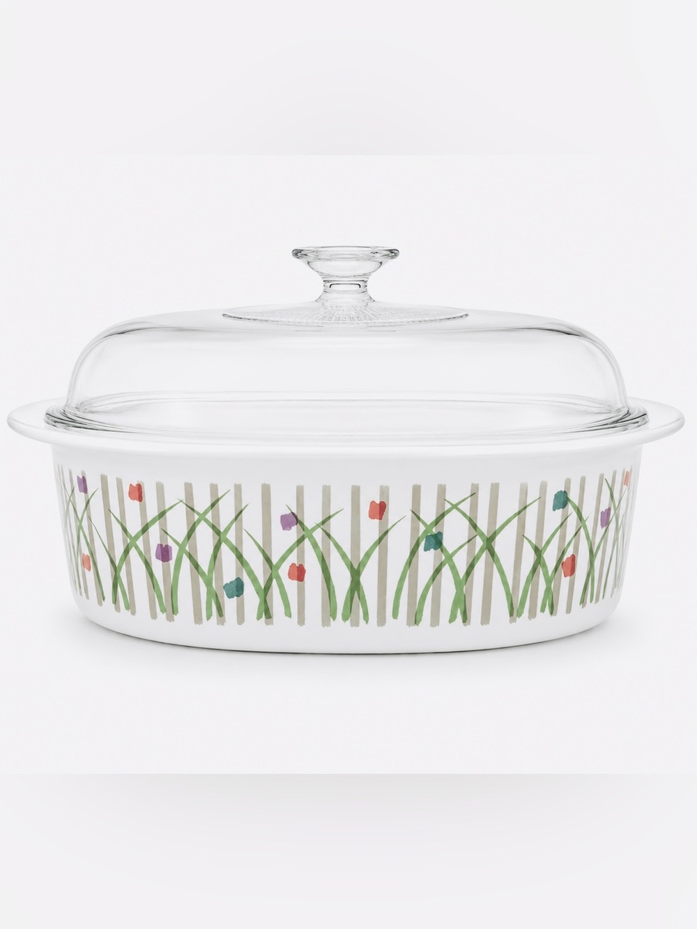 Corning Classic Elegance
"Jardin" C-225-B 2.5 quart/liter oval casserole dish